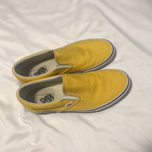 Yellow vans